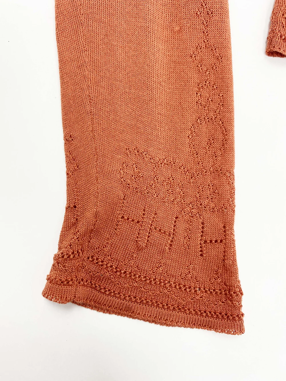 Hermès silk knit logo cardigan — JAMES VELORIA